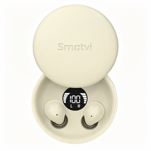 Smatvi Air - Skin Tone Wireless Earbuds – Ultra-Light & Discreet Fit