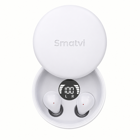 Smatvi Air - Skin Tone Wireless Earbuds – Ultra-Light & Discreet Fit